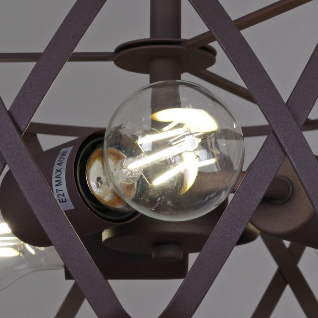 Потолочная люстра Illumico IL1023-3C-05 Coffe изображение 3 Потолочная люстра Illumico IL1023-3C-05 Coffe Фото № 3