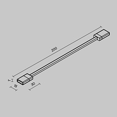 Комплектующие для уличной трековой системы Maytoni Outdoor O-TR002-SC 5