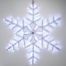 Светодиодная фигура Ardecoled Снежинка ARD-Snowflake-M3-920X920-432Led White 025306 2