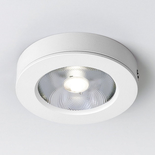 Потолочный светодиодный светильник Elektrostandard DLS030 белый a052413 фото 