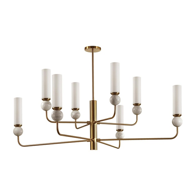 Подвесная люстра Odeon Light Midcent Lolla 4359/8 Фото № 1