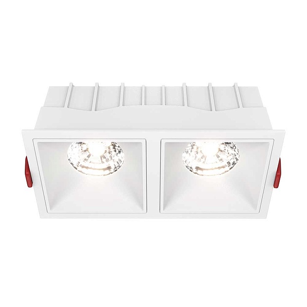 Встраиваемый светильник Maytoni Alfa LED DL043-02-15W4K-D-SQ-W Фото № 1