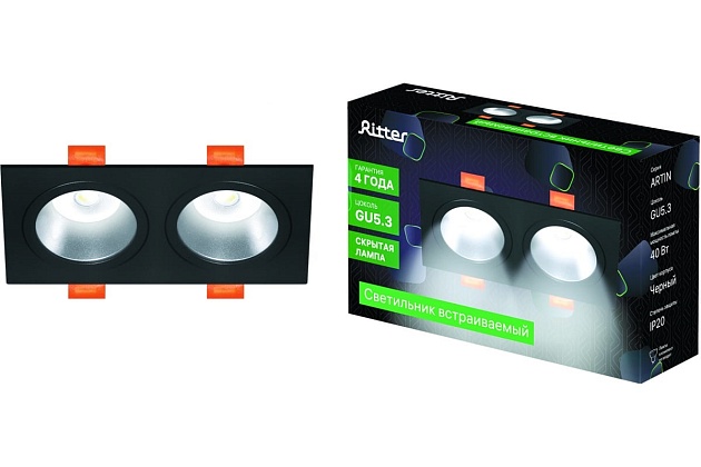 Встраиваемый светильник Ritter Artin 51420 6 Фото № 3