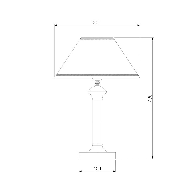Настольная лампа Eurosvet 60019/1 венге изображение 2 Настольная лампа Eurosvet 60019/1 венге Фото № 2