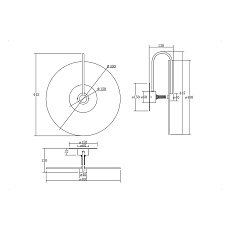 Настенный светильник Maytoni Mare MOD305WL-01CH 2