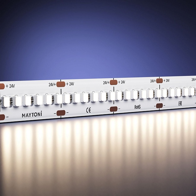 Светодиодная лента Maytoni 21,5W/m 300LED/m 2835SMD дневной белый 5M 201064 Фото № 1
