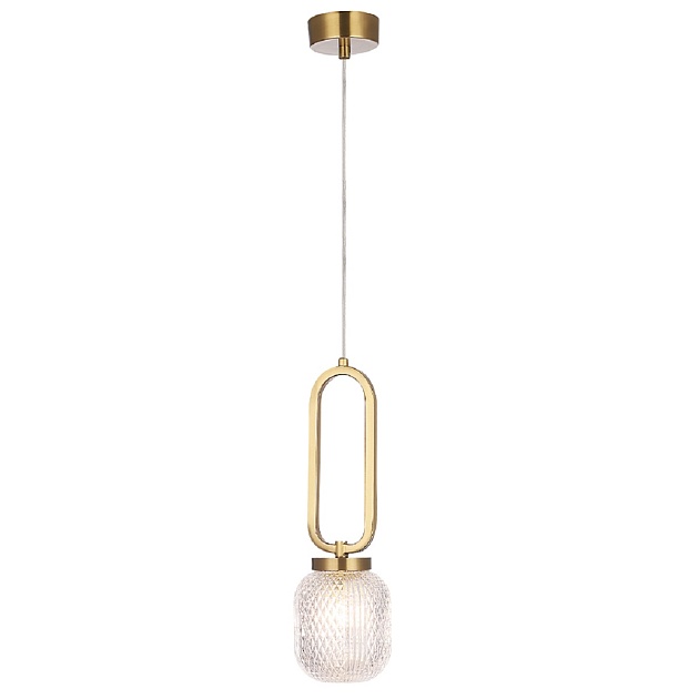 Подвесной светильник Crystal Lux Carolina SP1 V2 BRASS фото 2