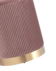 Пуф Stool Group Шарлотта с ящиком велюр розовый 19A205VA-8167-30 4