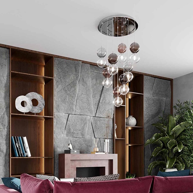 Подвесной светильник Odeon Light Pendant Twixy 4980/1B Фото № 5