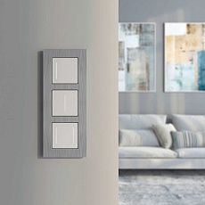 Рамка Werkel AluMax на 3 поста алюминий W0033506 4690389204067 2