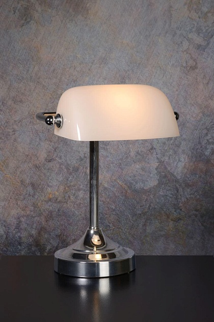 Настольная лампа Lucide Banker 17504/01/11 фото 2