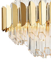 Подвесная люстра Natali Kovaltseva Rivera 81443/8C Gold 1