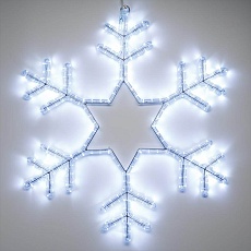 Светодиодная фигура Ardecoled Снежинка ARD-Snowflake-M3-920X920-432Led White 025307 1