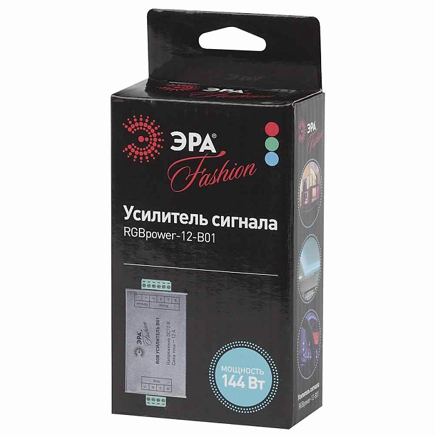 Усилитель сигнала ЭРА RGBpower-12-B01 Б0008060 Фото № 2