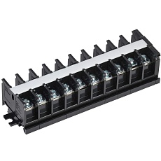 Блок зажимов наборный БЗН TK-040 6мм2 40А на DIN-рейку 10 пар IEK YZN43-10-006-K02
