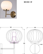 Бра MyFar Eliza MR1900-1W 1