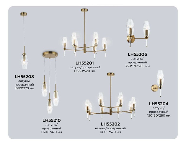 Настенный светильник Ambrella light High light LH55204 Фото № 7