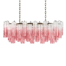 Подвесная люстра Loft IT Murano 10580/1000R Clear pink 4