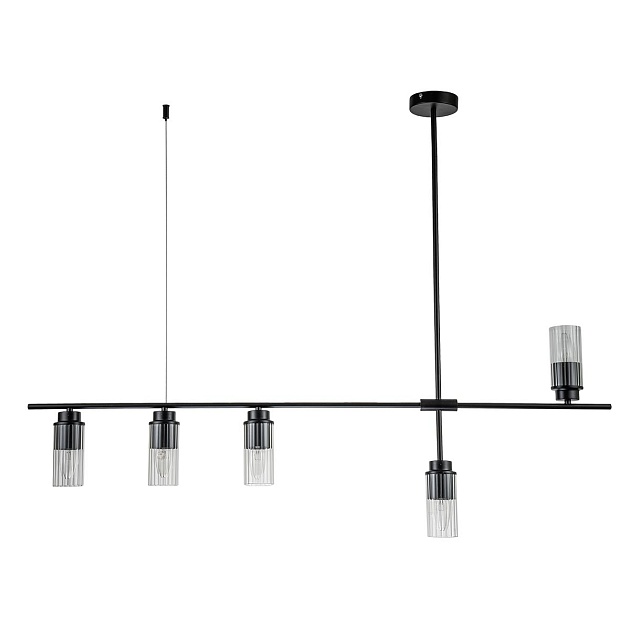 Подвесная люстра Escada Reverse 2100/5P Black изображение 1 Подвесная люстра Escada Reverse 2100/5P Black Фото № 1