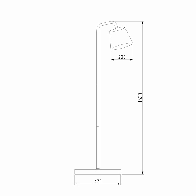 Торшер Eurosvet Montero 01135/1 белый Фото № 3