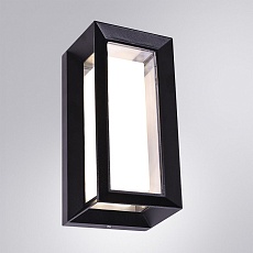 Уличный настенный светодиодный светильник Arte Lamp Ulysses A8112AL-1BK 1
