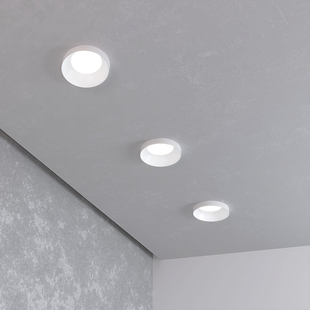 Встраиваемый светильник Elektrostandard 111 MR16 белый a053337 Фото № 5