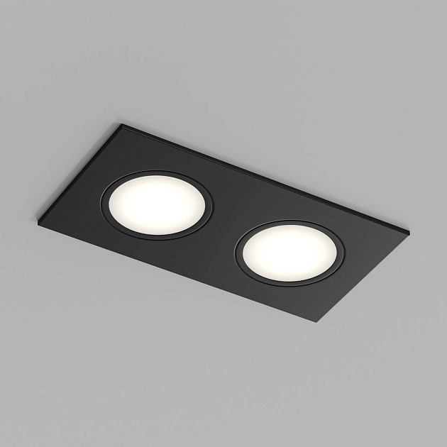 Встраиваемый светильник Denkirs Port DK3112-BK Фото № 1