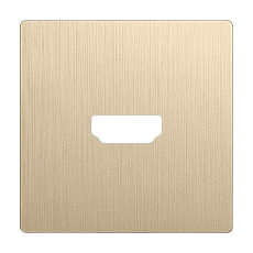 Накладка Werkel для розетки HDMI шампань рифленый WL10-HDMI-CP 4690389128332 1