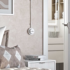 Выключатель двухклавишный на 4 положения Werkel Vintage белый матовый/хром W5822050 4690389183157 5