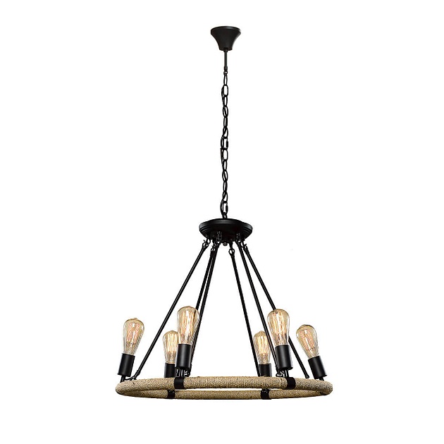 Подвесная люстра Loft IT Rope Filament Loft1861/6 Фото № 1