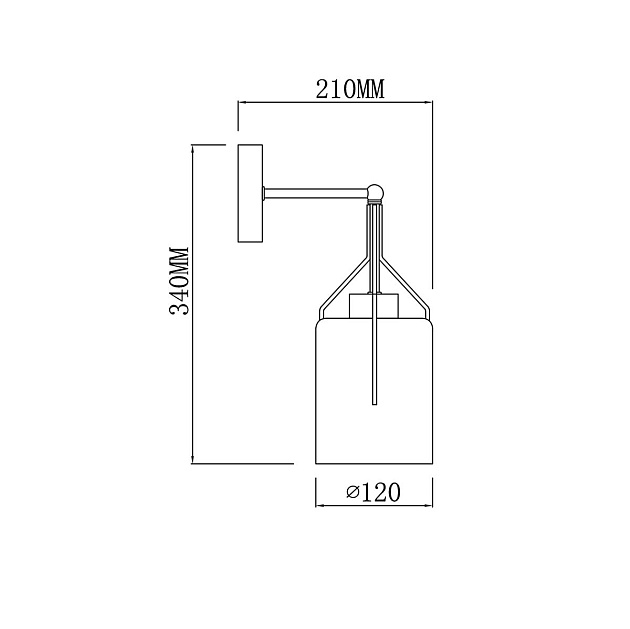Бра Escada DIVITA 688/1A изображение 2 Бра Escada DIVITA 688/1A Фото № 2