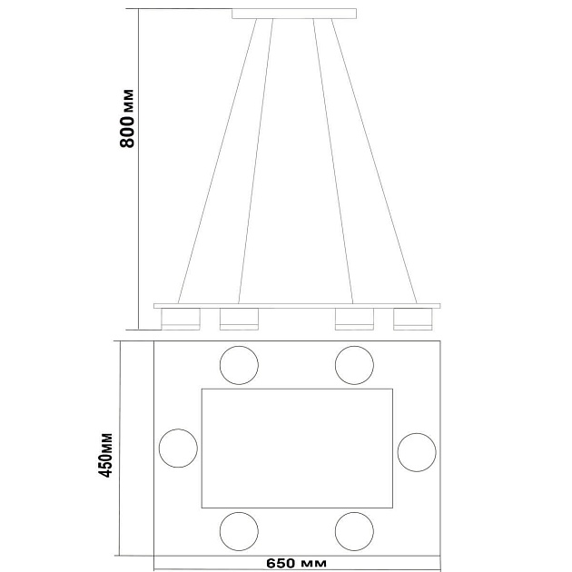 Подвесная люстра Lucia Tucci Natura 152.6 Фото № 3