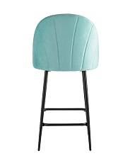 Полубарный стул Stool Group Логан велюр пыльно-голубой AV 413-B20-08(PP) 4