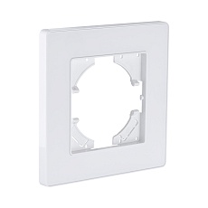 Рамка 1-постовая, белый Kollinger Eleganz Acryl EA1WH 1