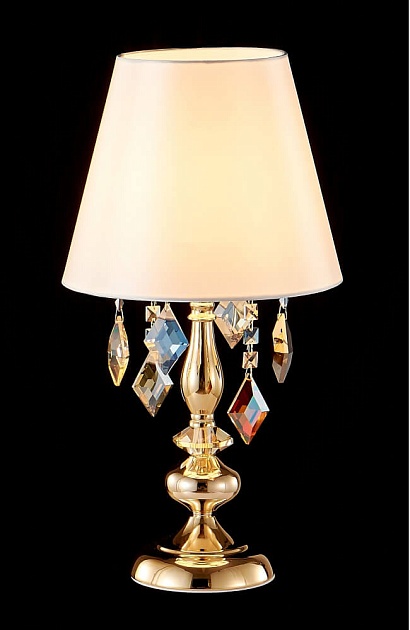 Настольная лампа Crystal Lux Mercedes LG1 Gold/Color фото 2