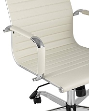 Офисное кресло TopChairs City бежевое D-101H beige 4