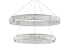 Вертикальная композиция Newport 8240 из двух колец хром №14 S8240_032CH