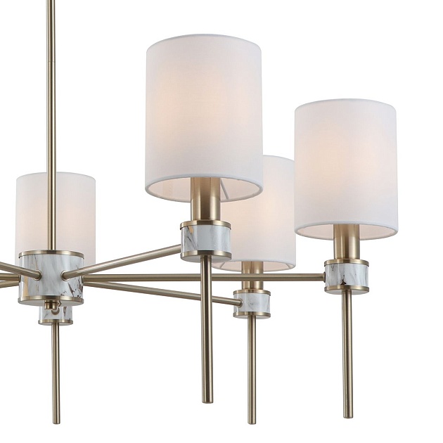 Подвесная люстра Indigo Poesia 13035/8R Brass V000578 изображение 2 Подвесная люстра Indigo Poesia 13035/8R Brass V000578 Фото № 2