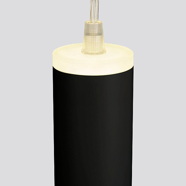 Подвесной светодиодный светильник Elektrostandard DLR035 12W 4200K черный матовый a043960 фото 2