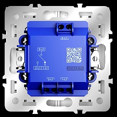 Выключатель встраиваемый S70 для жалюзи 10А, (белый матовый) Voltum VLS020702 1