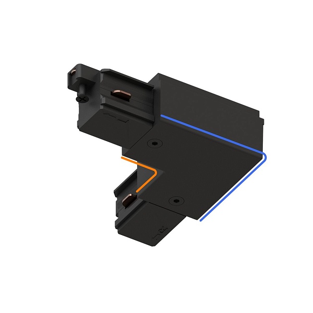 POWERLINE L-коннектор левый COMPACT черный Фото № 1