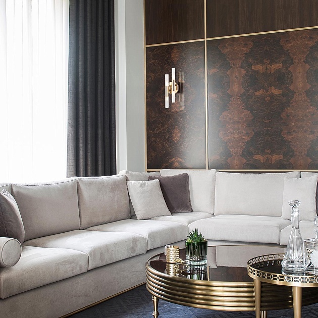 Бра Bogates Bastone 351/4 золото / белый Фото № 2