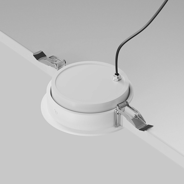 Встраиваемый светодиодный светильник Maytoni Technical Downlight Lens DL105-12W4K-W Фото № 6