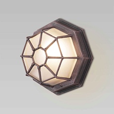 Уличный настенный светильник Elektrostandard Telarana GL 1023D капучино a043661