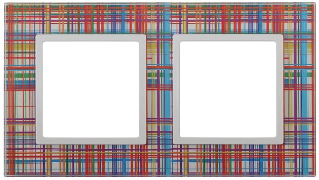 Рамка 2-постовая ЭРА Elegance 14-5102-00 Б0034487 Фото № 1