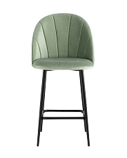 Полубарный стул Stool Group Логан велюр фисташковый AV 413-B18-08(PP) 2