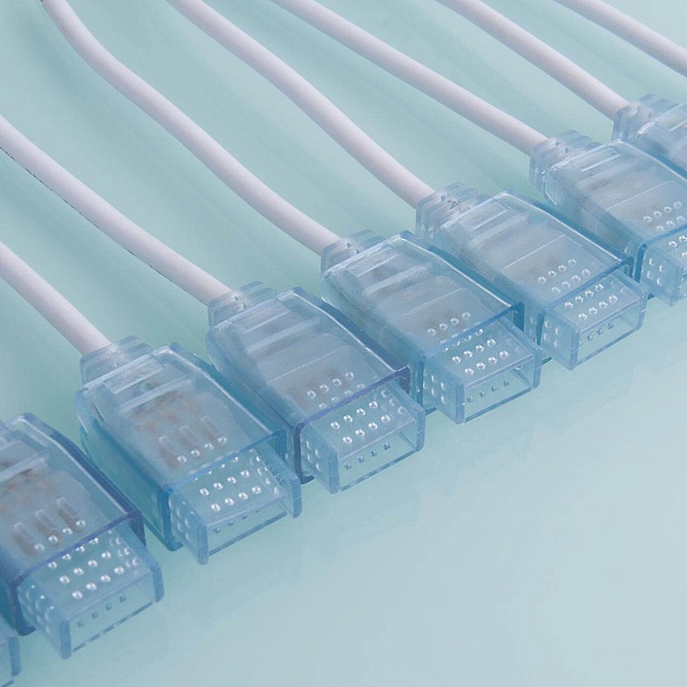 Набор гибких коннекторов для светодиодной ленты Elektrostandard Premium RGB LS012 220V 5050 PSL-08 a041344 фото 4