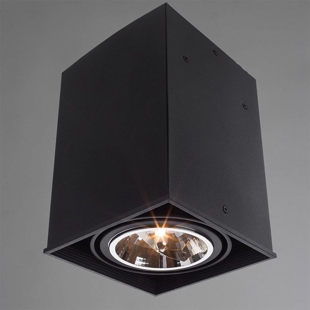 Потолочный светильник Arte Lamp Cardani A5936PL-1BK фото 4