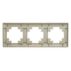 Рамка 3-постовая Stekker Катрин золото PFR00-7003-08 49608 4
