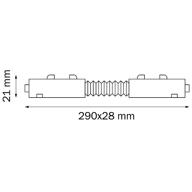 Соединитель гибкий для однофазного трека Lightstar Teta 505156 изображение 2 Соединитель гибкий для однофазного трека Lightstar Teta 505156 Фото № 2